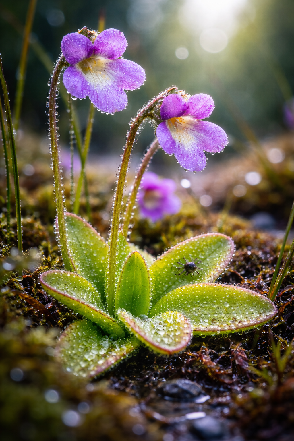 Common butterwort - carnivorous plant